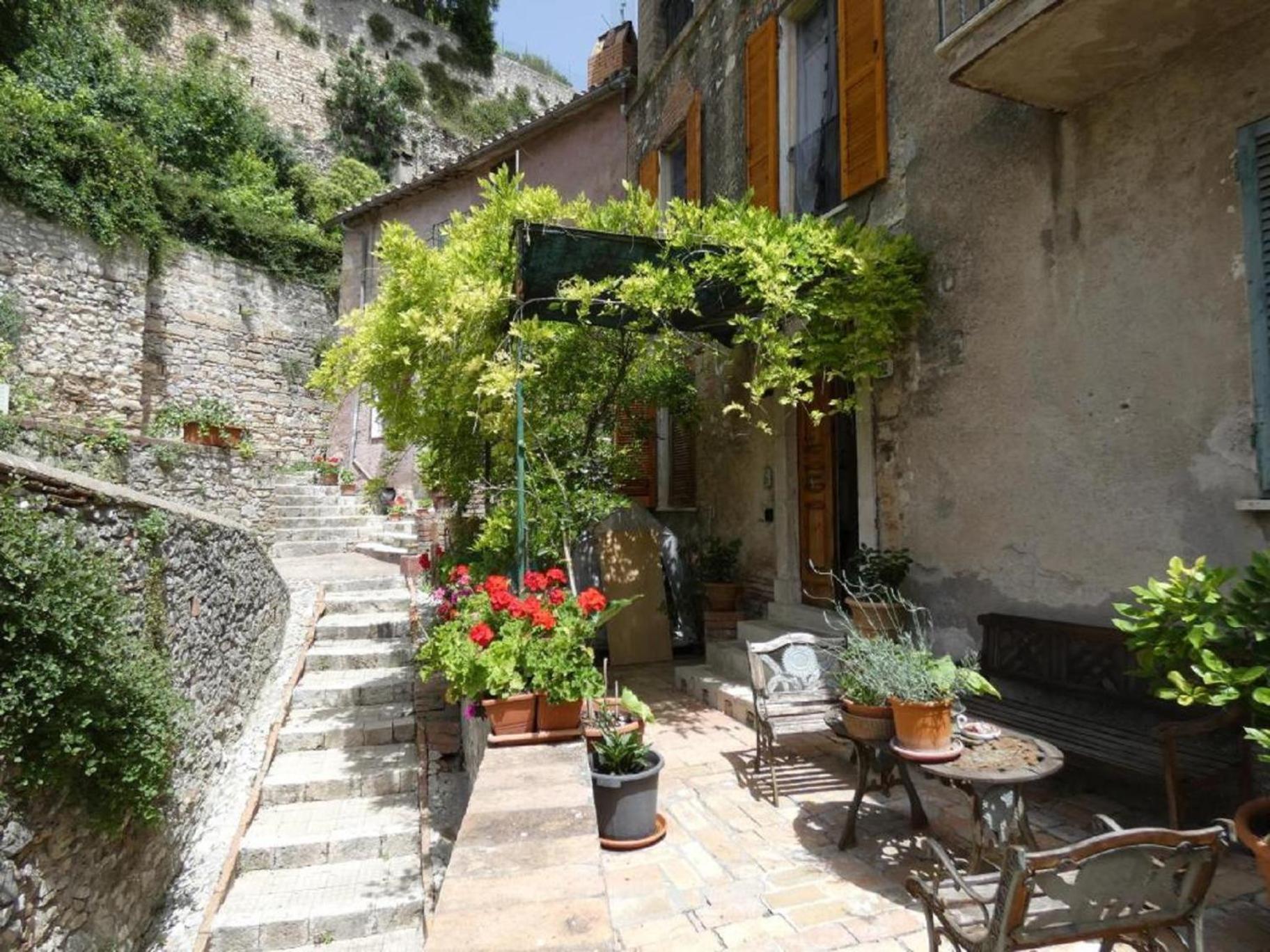 Scappo In Umbria, La Loggia Apartment Amelia Ngoại thất bức ảnh